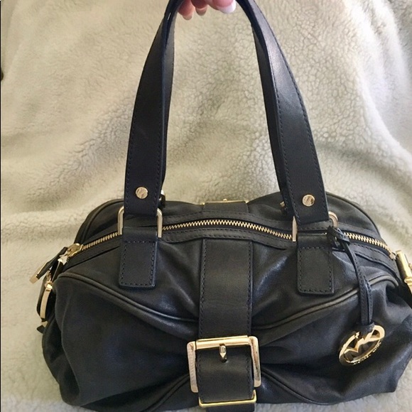 Michael Kors Buckle Satchel - Picture 1 of 9